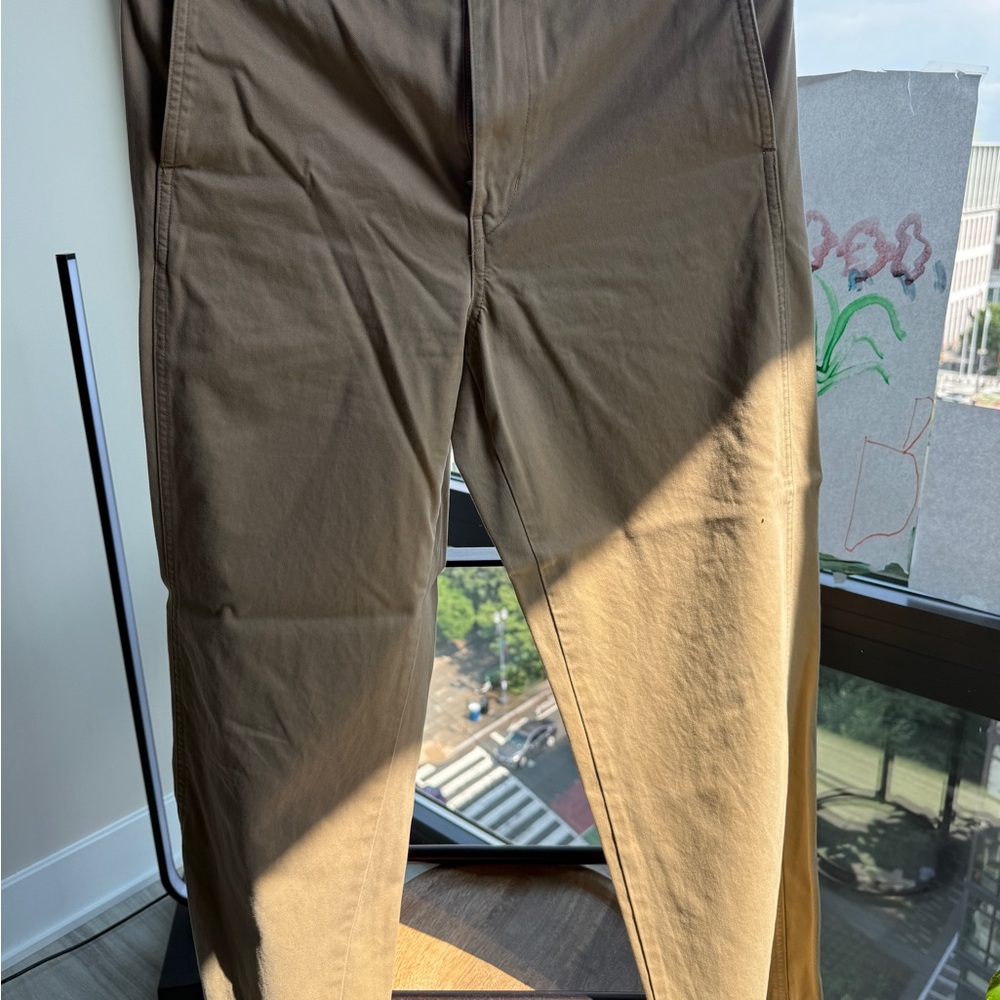 Uniqlo Tan Chinos Versatile Cotton Khakis